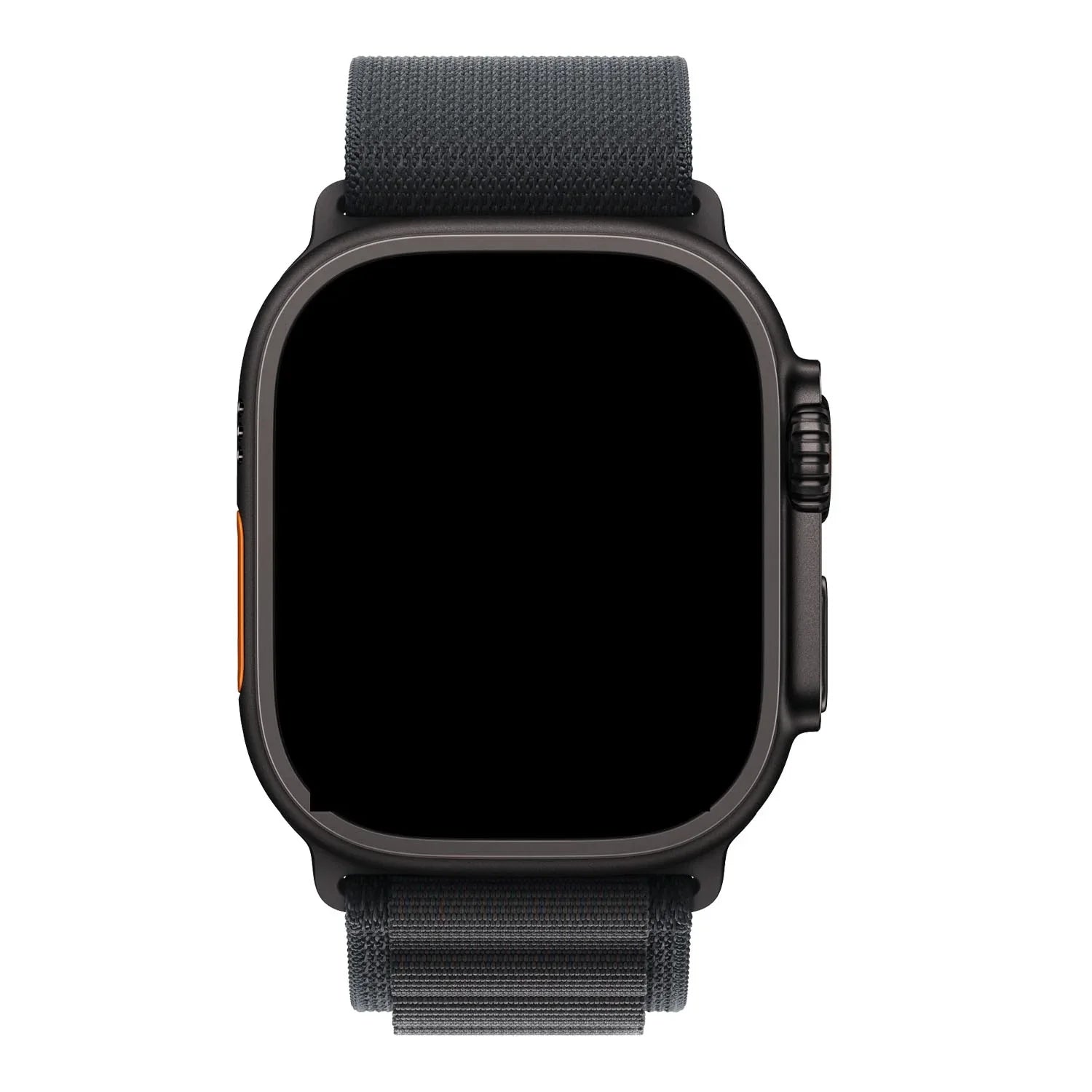 Apple Watch bandje Alpine - nylon - zwart - zwart
