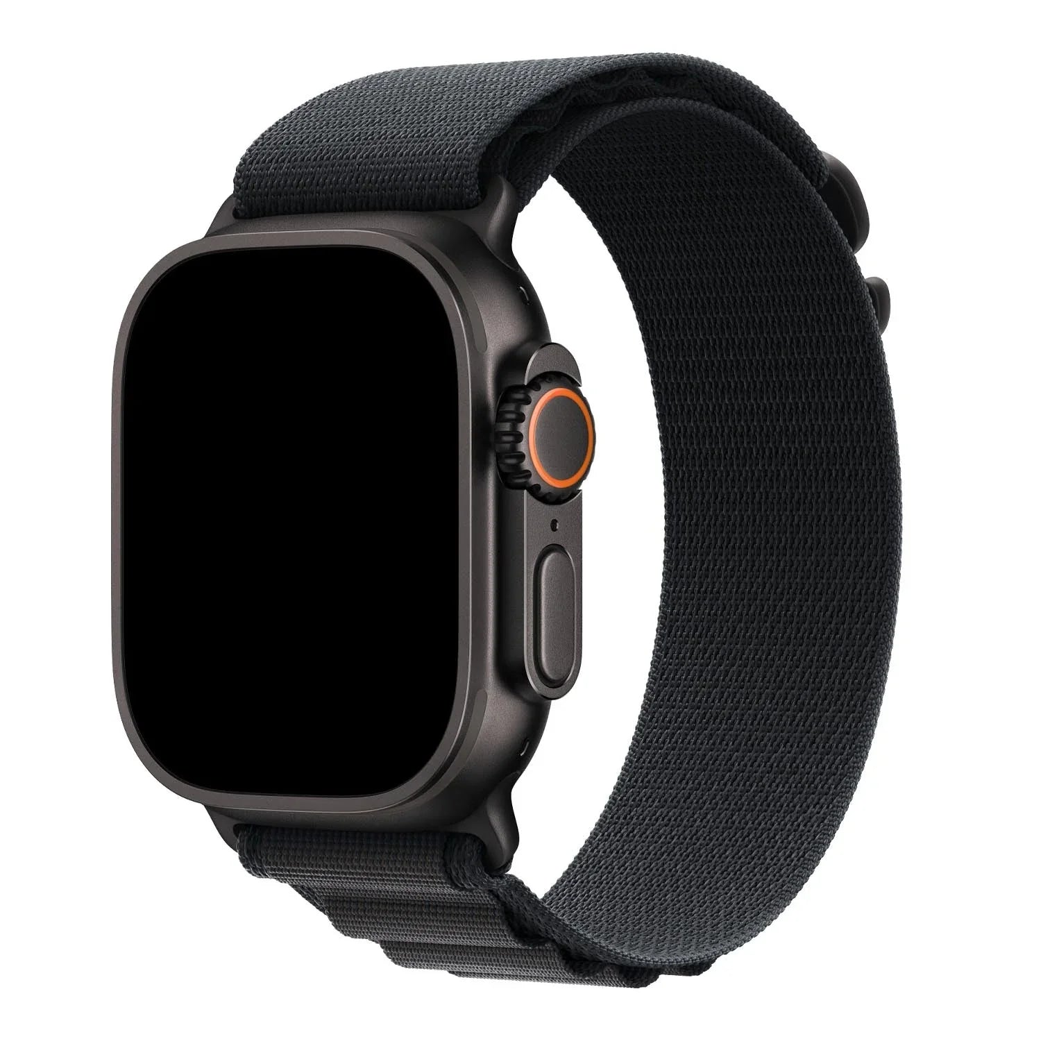 Apple Watch bandje Alpine - nylon - zwart - zwart