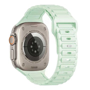 Apple Watch bandje Raveo - siliconen - mintgroen