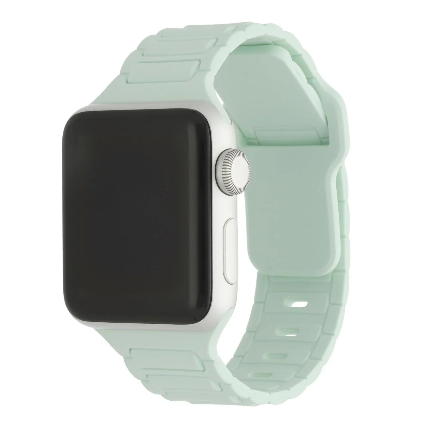 Apple Watch bandje Raveo - siliconen - mintgroen
