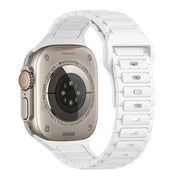 Apple Watch bandje Raveo - siliconen - wit