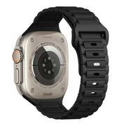 Apple Watch bandje Raveo - siliconen - zwart