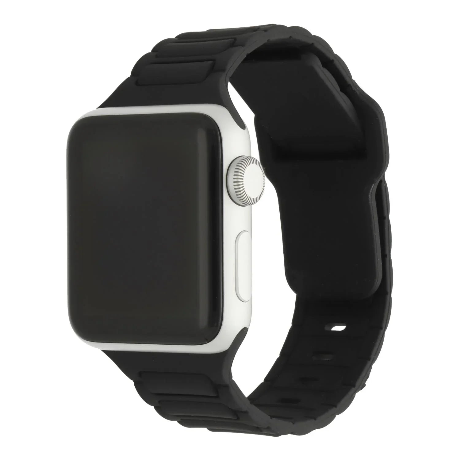 Apple Watch bandje Raveo - siliconen - zwart