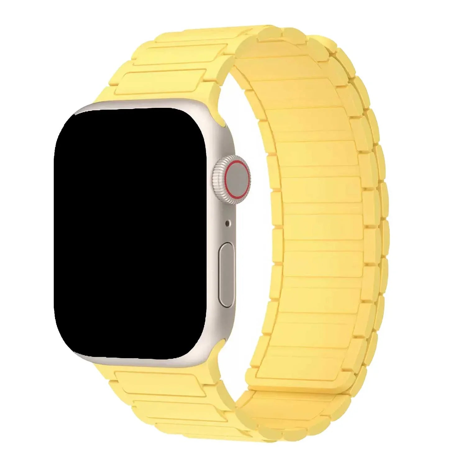 Apple Watch bandje Zyro - siliconen - geel
