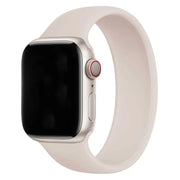 Apple Watch bandje - siliconen - solo loop - sterrenlicht
