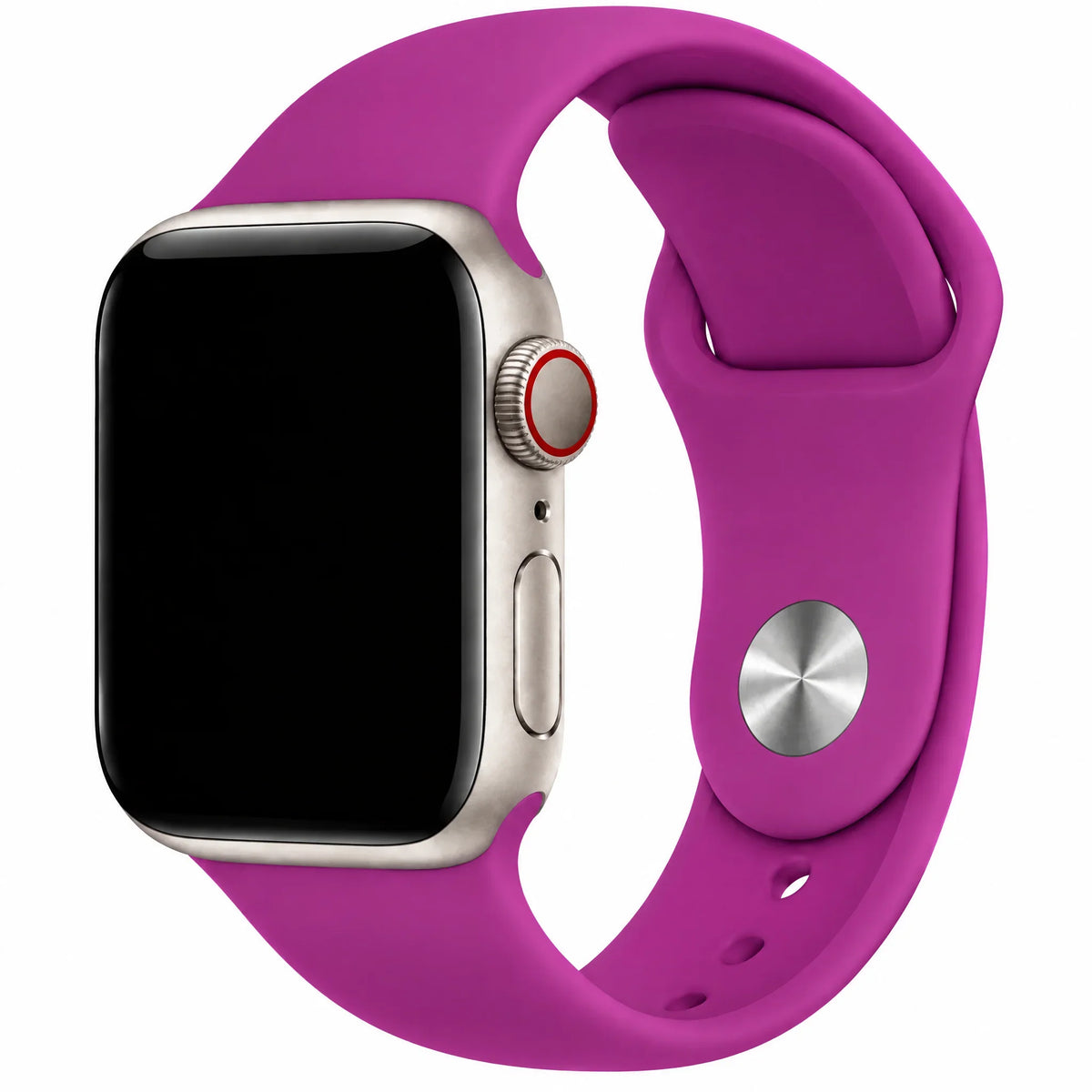 Apple Watch bandje Autumn - siliconen - Magenta