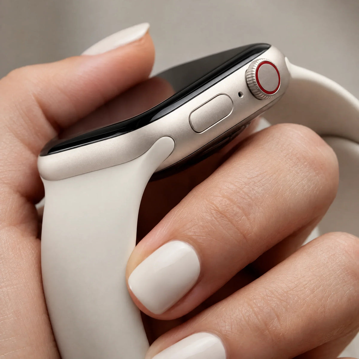 Apple Watch bandje Autumn - siliconen - Zand