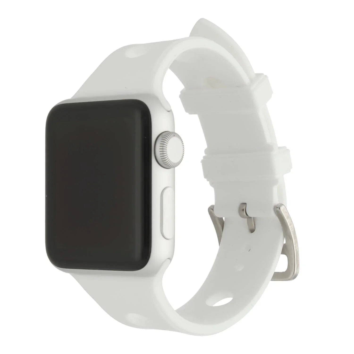 Apple Watch bandje Evelor - siliconen - wit
