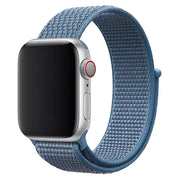 Apple Watch bandje Osvo - geweven - nylon - cape cod blauw