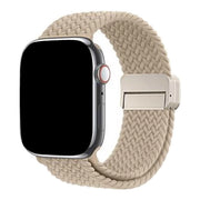 Apple Watch bandje Zyra - nylon - beige