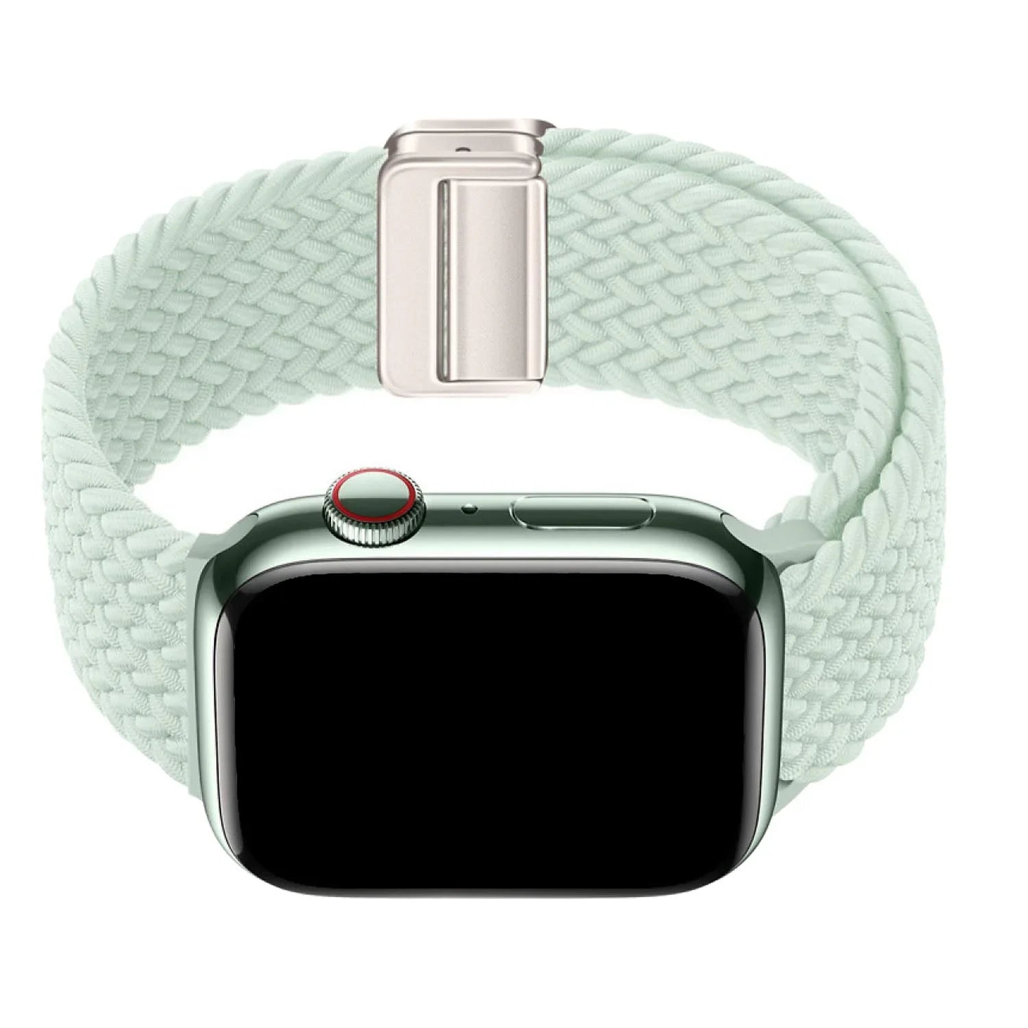 Apple Watch bandje Zyra - nylon - mintgroen