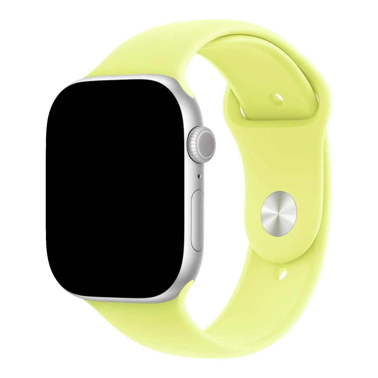 Apple Watch bandje Ovaro - siliconen - Neongeel