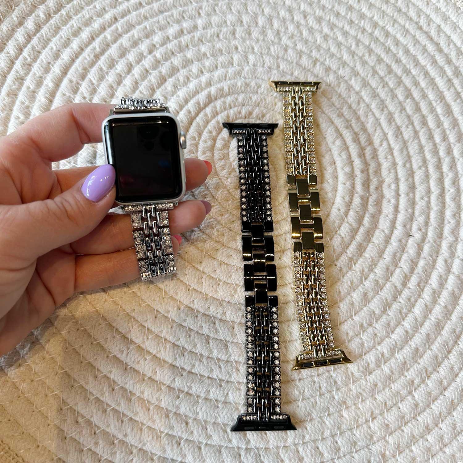 Apple Watch bandje Eline - staal - zilver