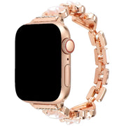 Apple Watch bandje Demi - staal - rose goud