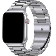 Apple Watch bandje Rivaro - staal - zilver