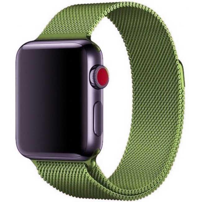 Apple Watch bandje Solaro - milanese - groen