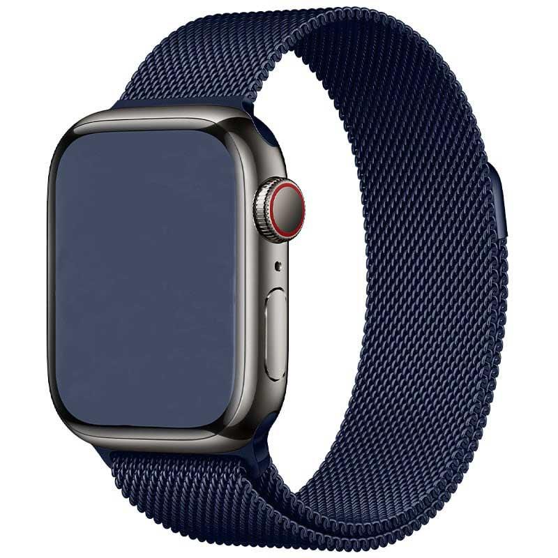 Apple Watch bandje Solaro - milanese - middernacht