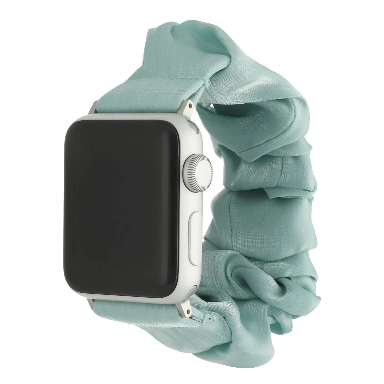 Apple Watch bandje Savara - scrunchie - nylon - blauw