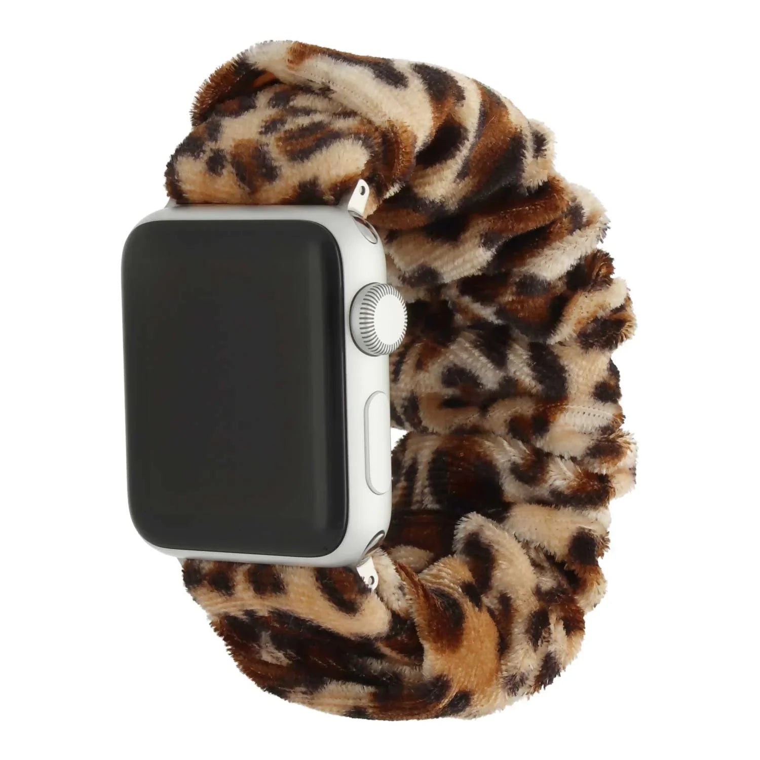 Apple Watch bandje Savara - scrunchie - nylon - tijger