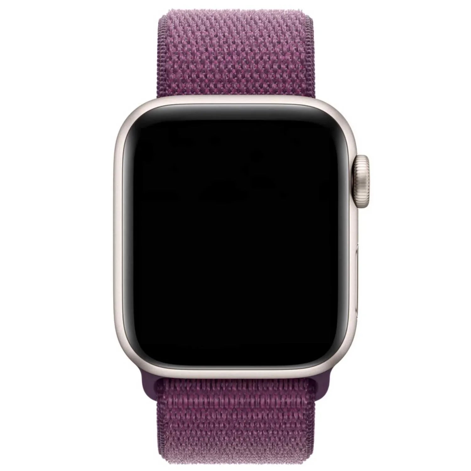 Apple Watch bandje Osvo - geweven - nylon - pruimenpaars