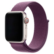 Apple Watch bandje Osvo - geweven - nylon - pruimenpaars