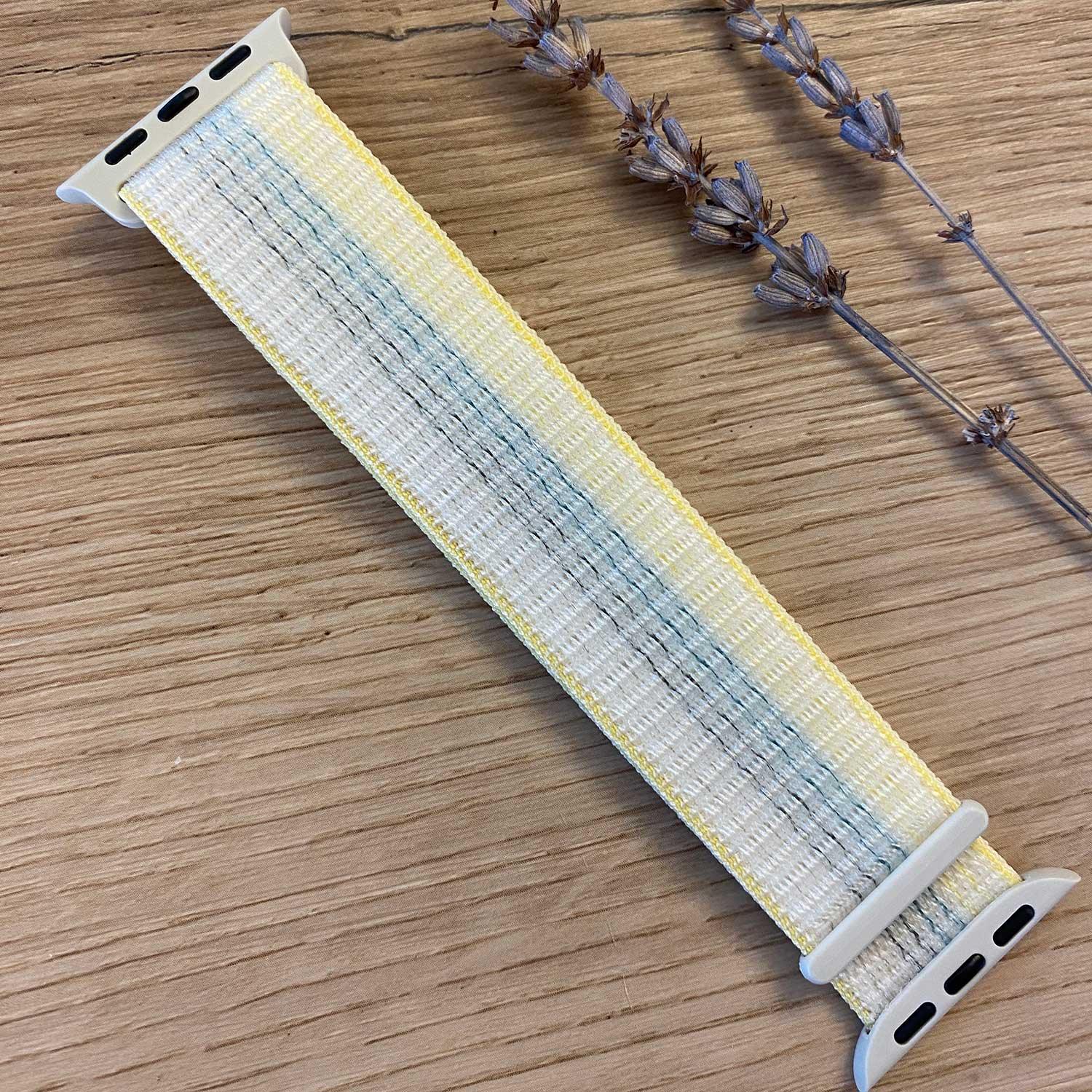 Apple Watch bandje Osvo - geweven - nylon - sterrenlicht multi