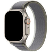 Apple Watch bandje Trail - nylon - groen grijs