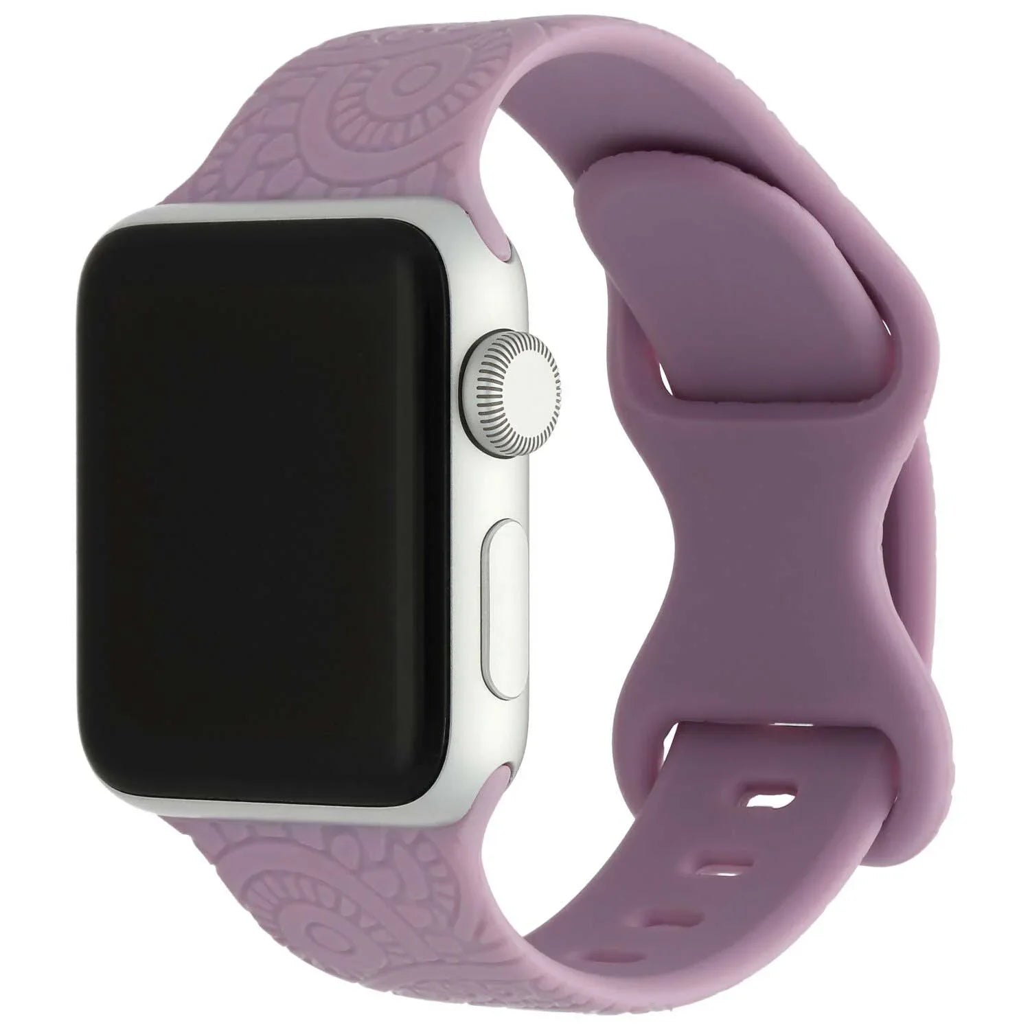Apple Watch bandje Ibiza - siliconen - paars