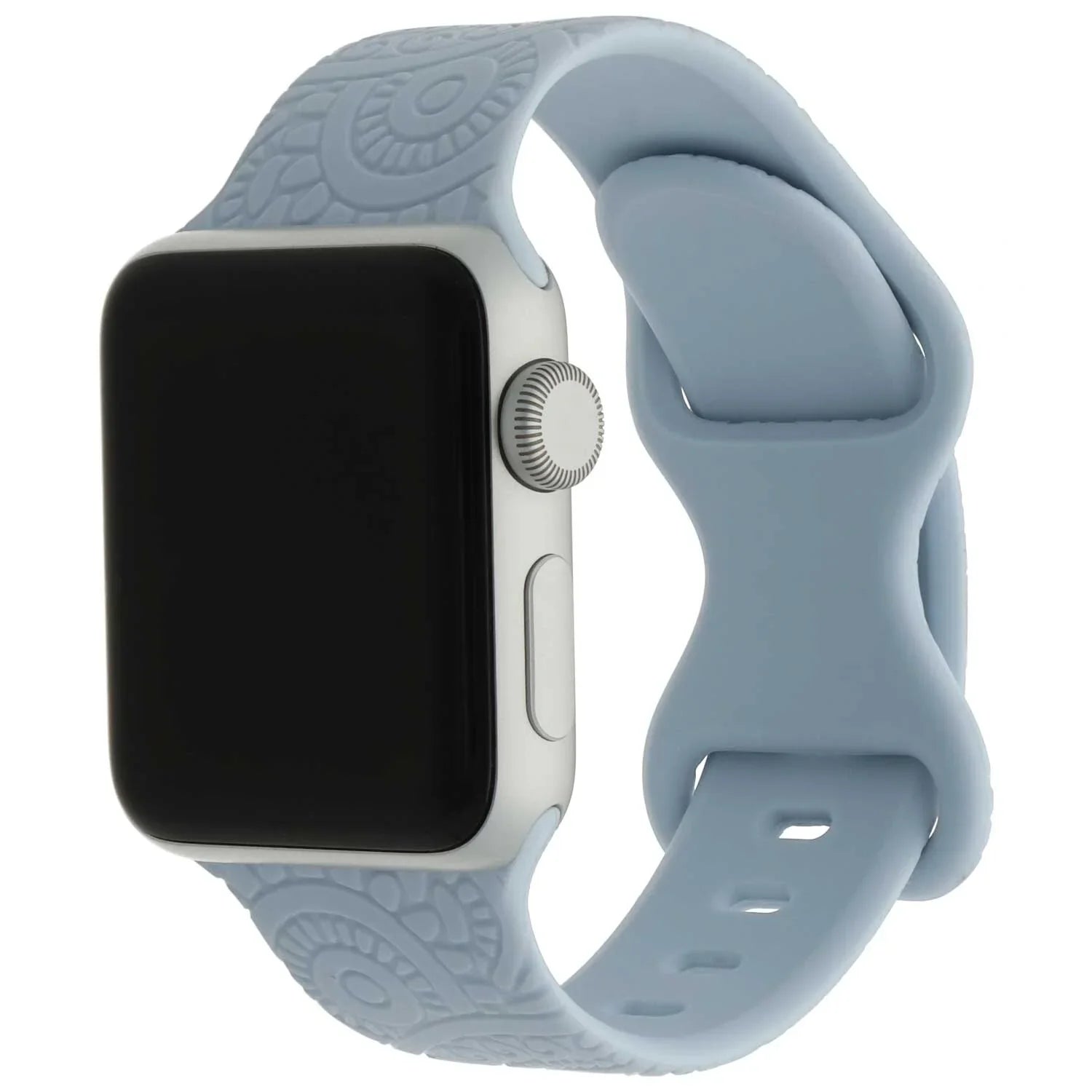 Apple Watch bandje Ibiza - siliconen - blauw