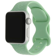 Apple Watch bandje Ibiza - siliconen - groen