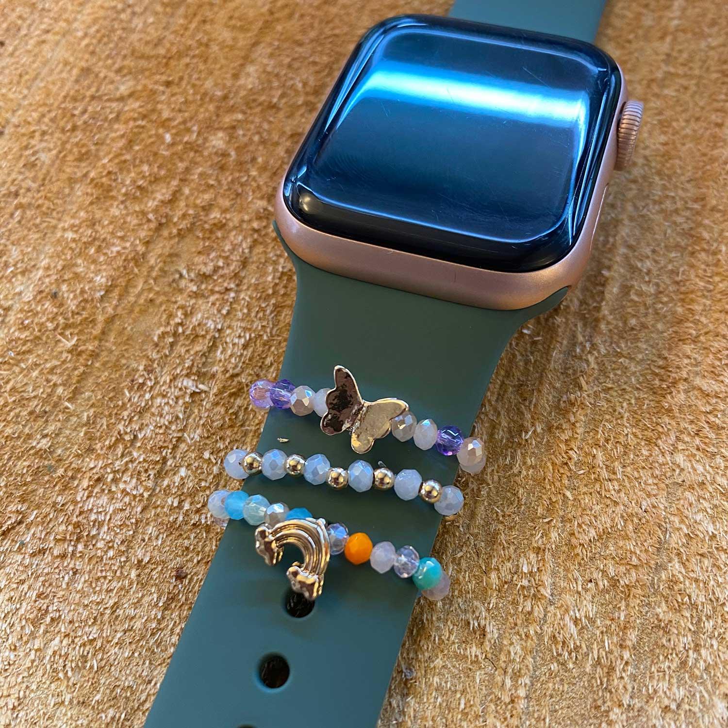 Apple Watch sieraad - vlinder colorful