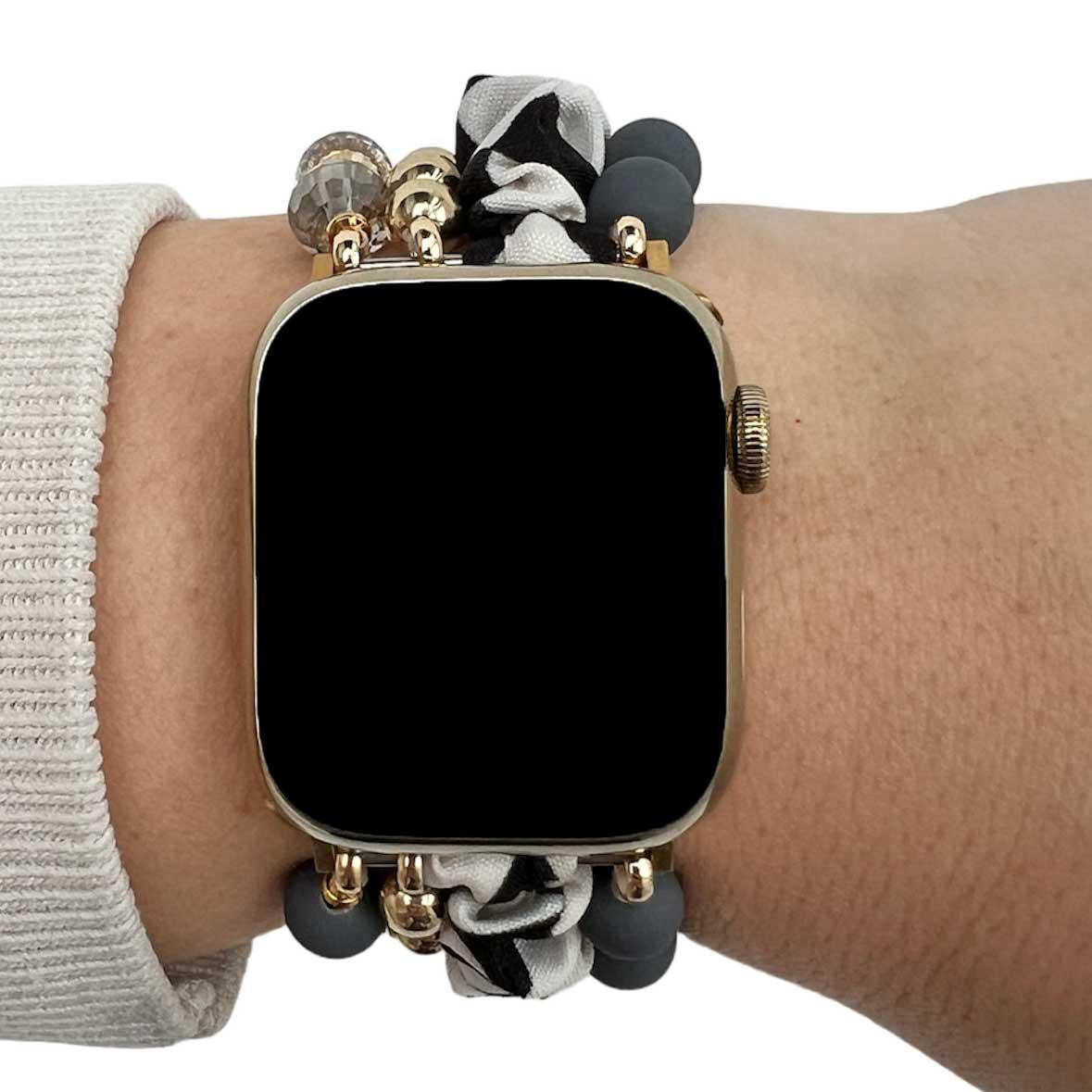 Apple Watch bandje - sieraad - Noa zwart