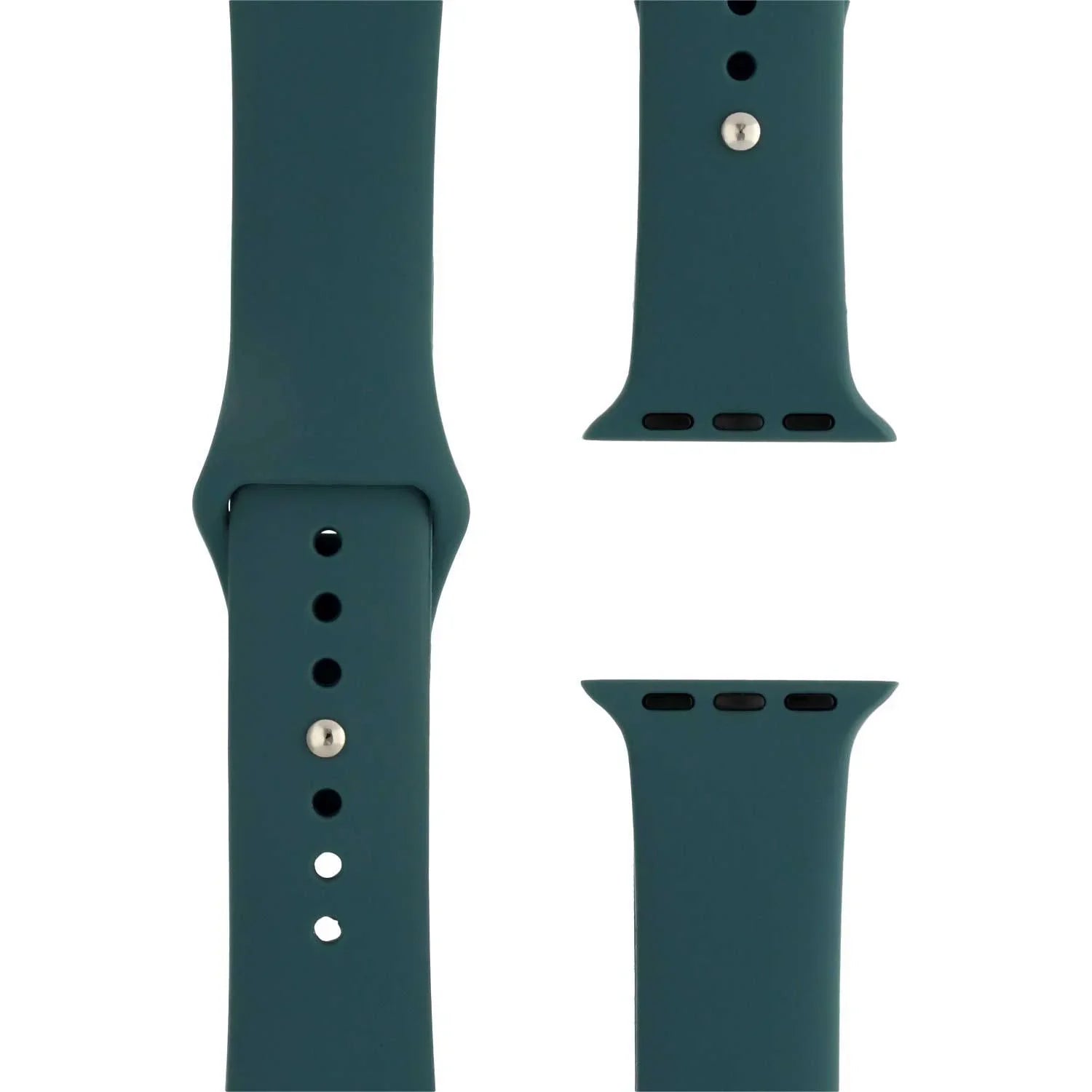 Apple Watch bandje Vyon - siliconen - blauwgroen