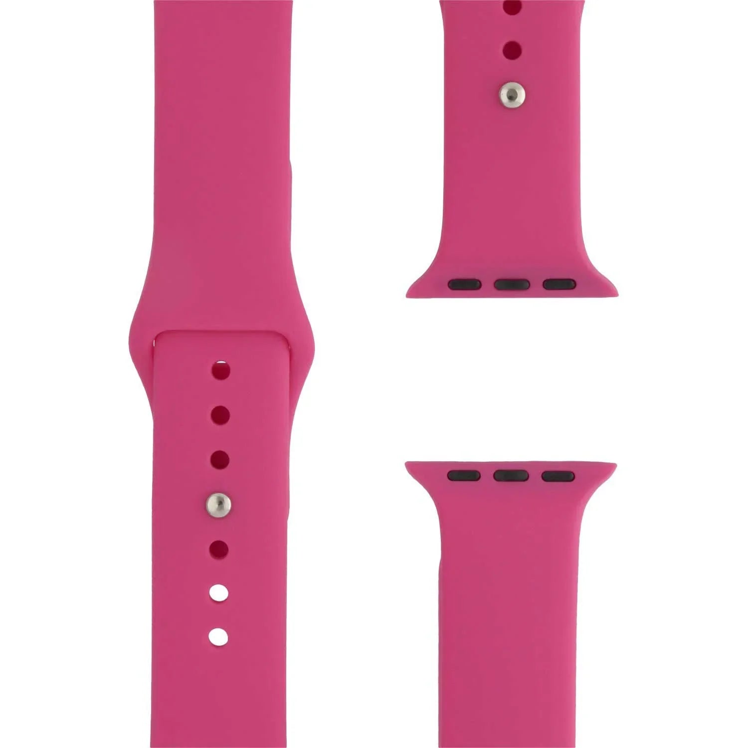 Apple Watch bandje Vyon - siliconen - dragon roze