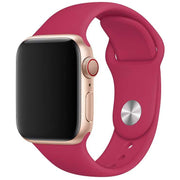 Apple Watch bandje - siliconen - granaatappel