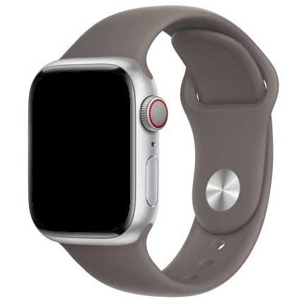 Apple Watch bandje Savro - siliconen - klei