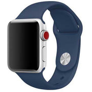 Apple Watch bandje Ovaro - siliconen - kobalt