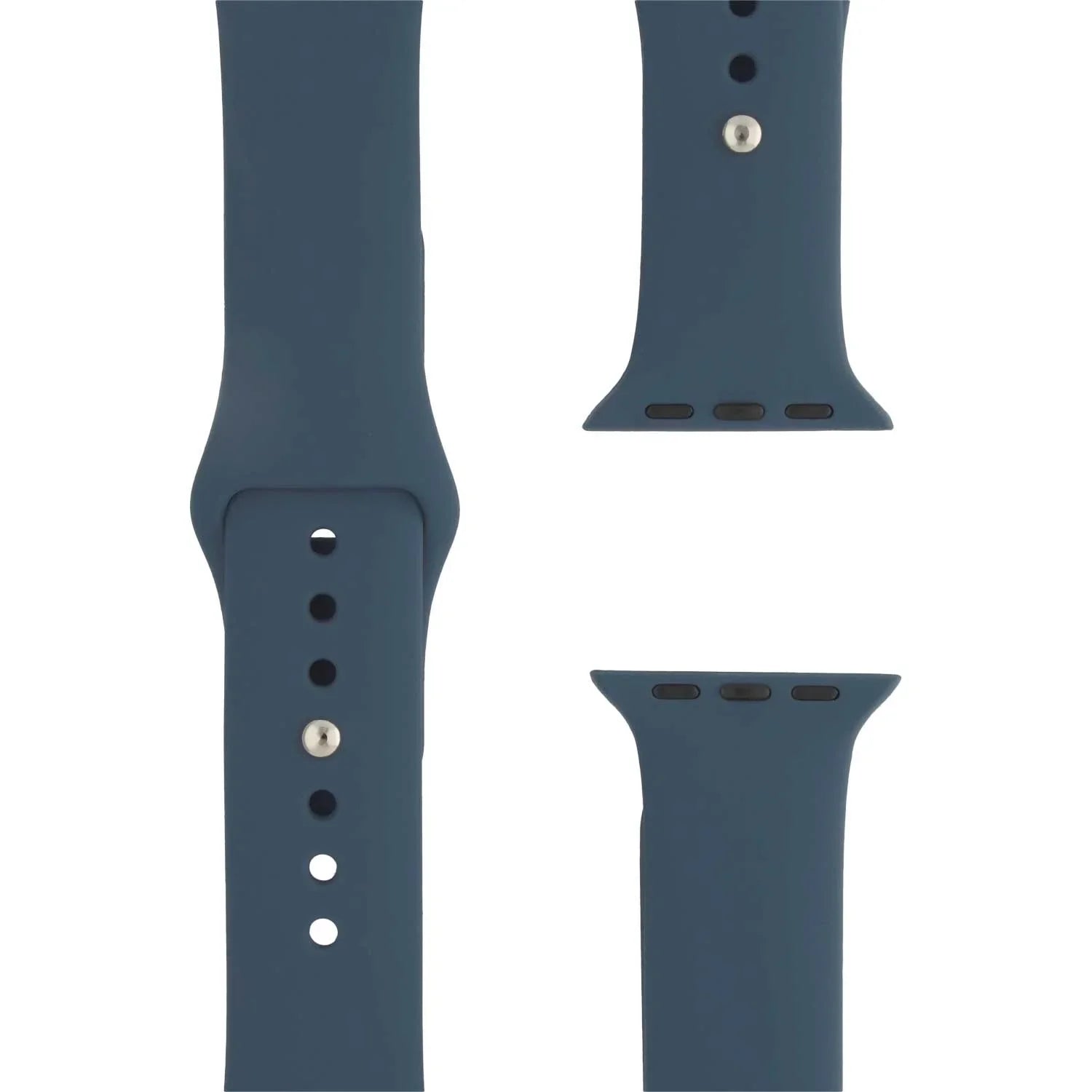 Apple Watch bandje Teyra - siliconen - oceaanblauw
