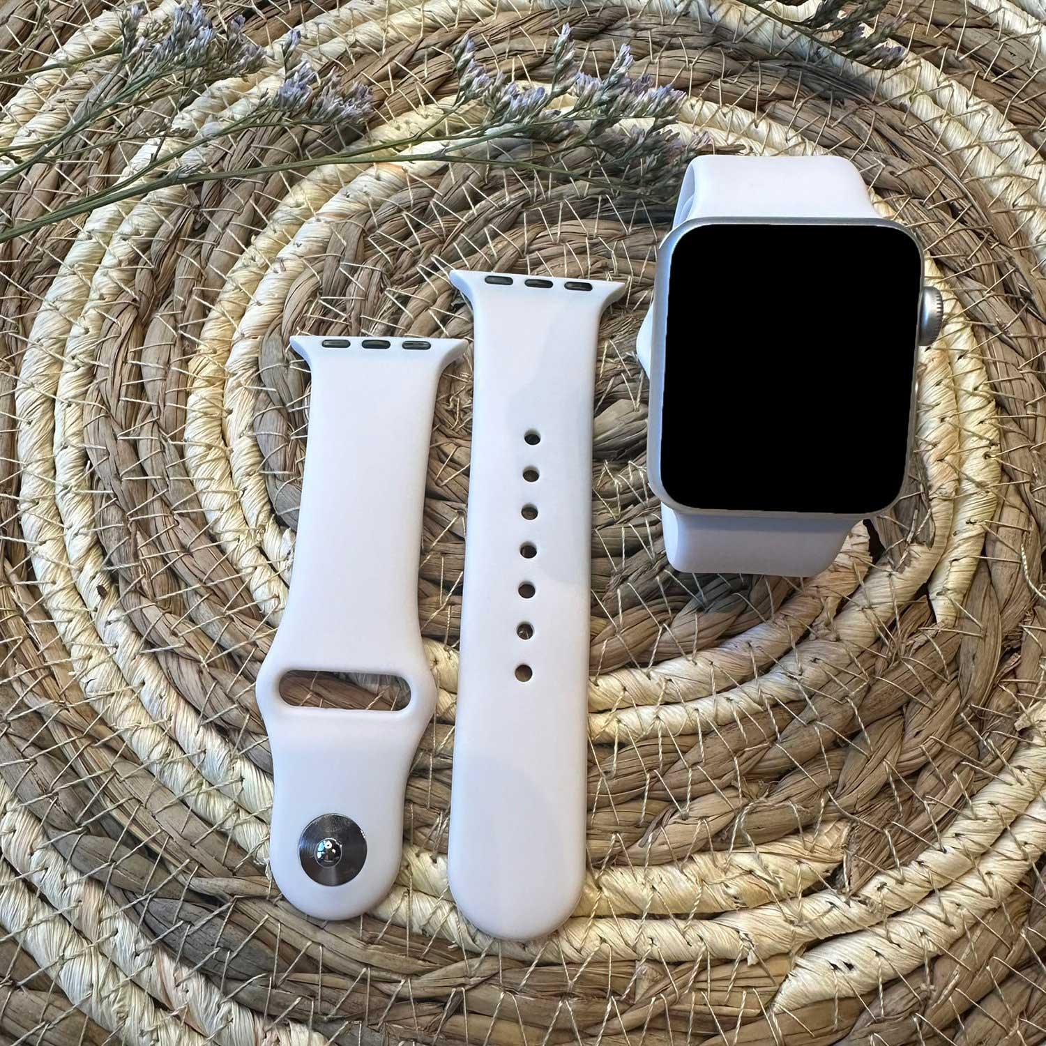 Apple Watch bandje Savro - siliconen - rose