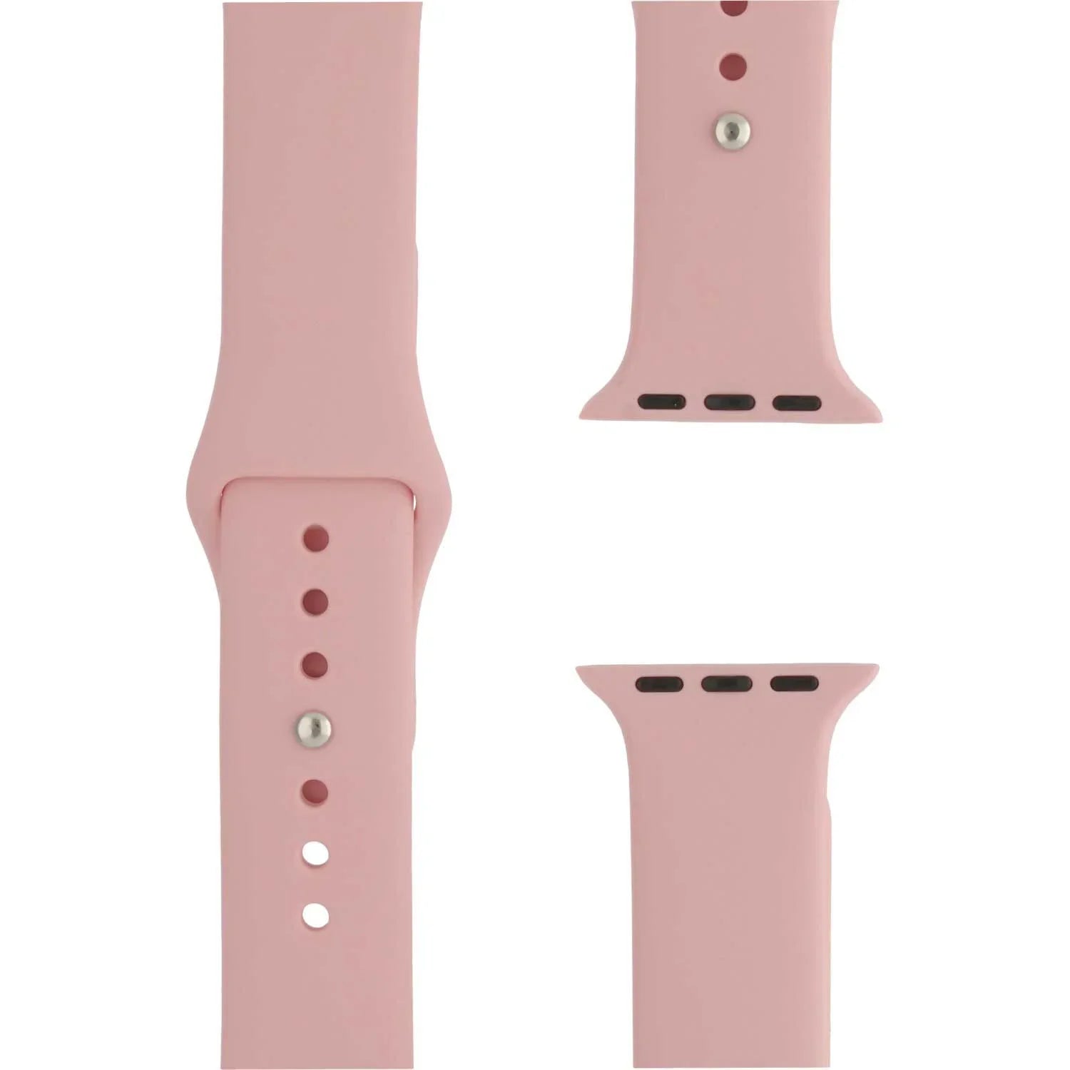 Apple Watch bandje Savro - siliconen - babyroze
