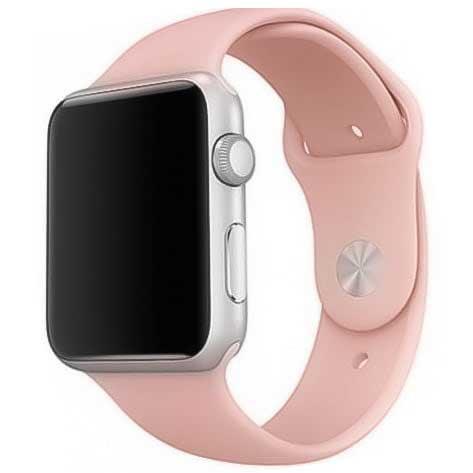 Apple Watch bandje Savro - siliconen - babyroze