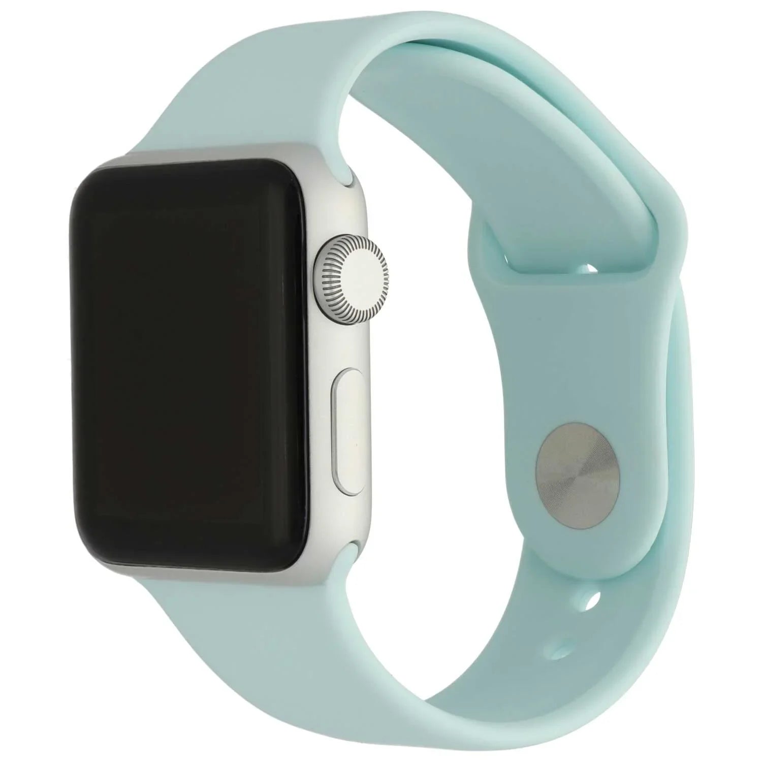 Apple Watch bandje - siliconen - spray groen