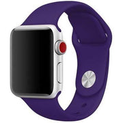 Apple Watch bandje Teyra - siliconen - violet