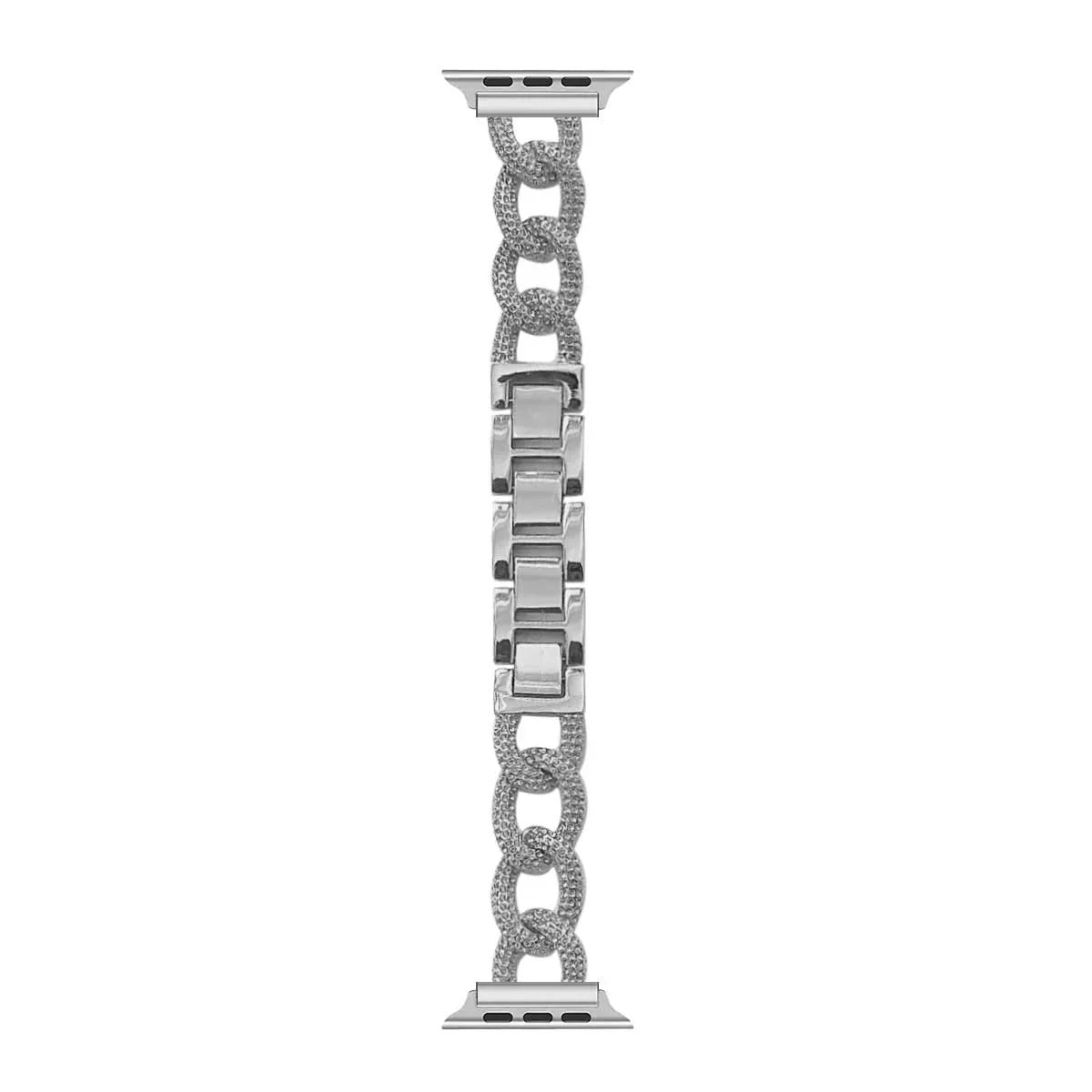Apple Watch bandje Chain - staal - zilver