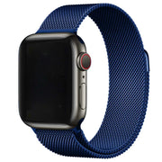 Apple Watch bandje Fiore - milanese - blauw