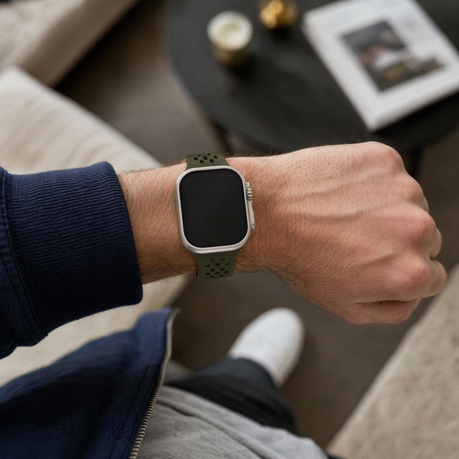 Apple Watch Sprint bandje - siliconen - groen