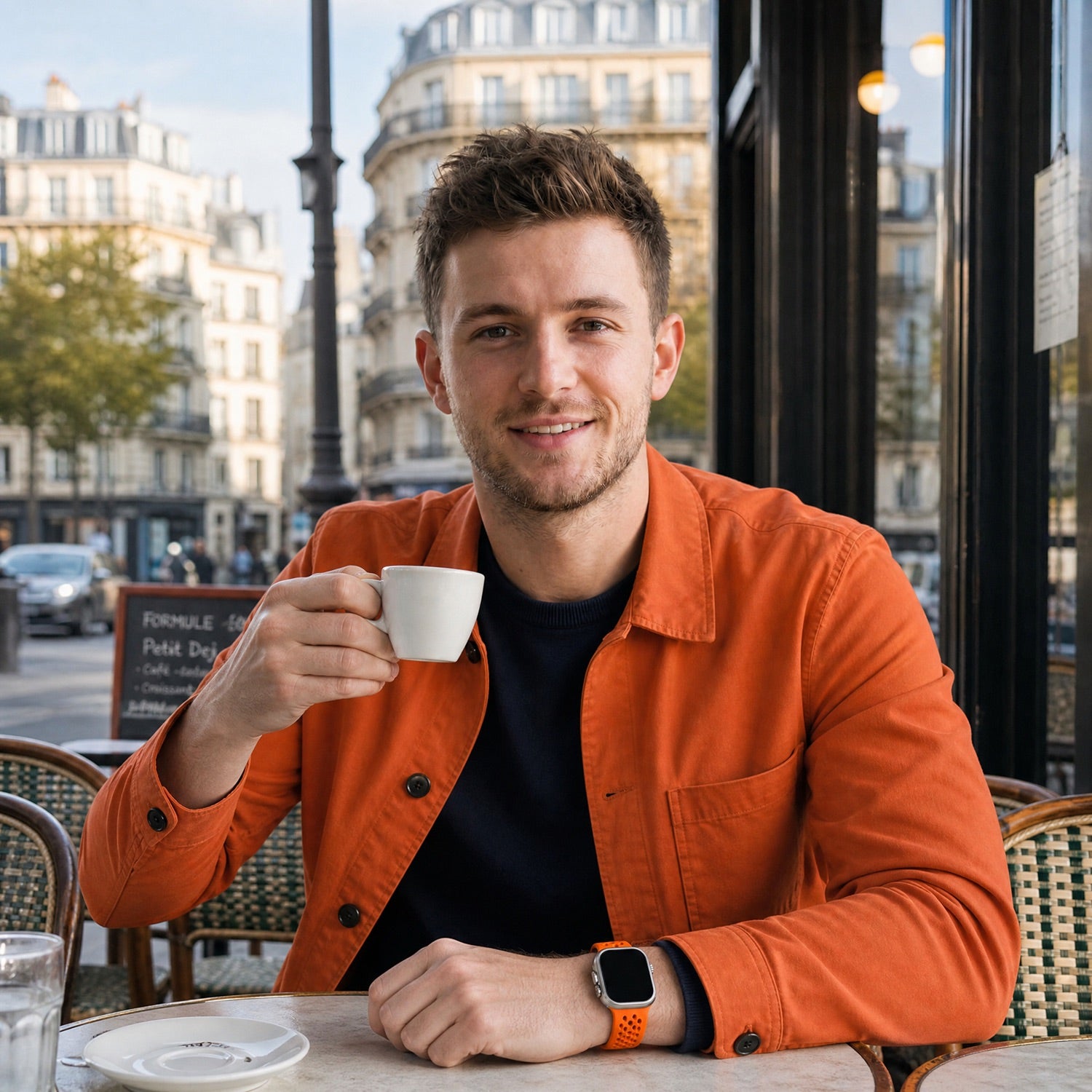 Apple Watch Sprint bandje - siliconen - oranje
