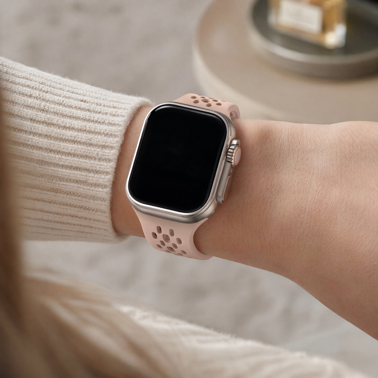 Apple Watch Sprint bandje - siliconen - roze