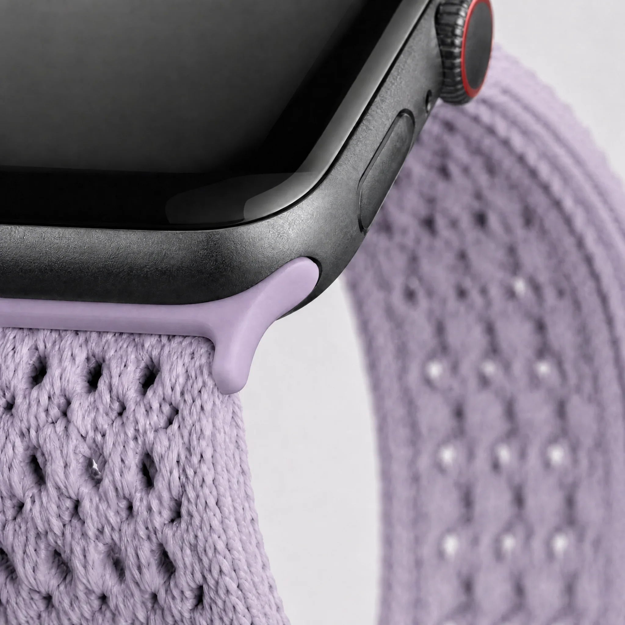 Apple Watch bandje Knit - nylon - lila