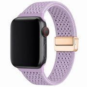 Apple Watch bandje Knit - nylon - lila